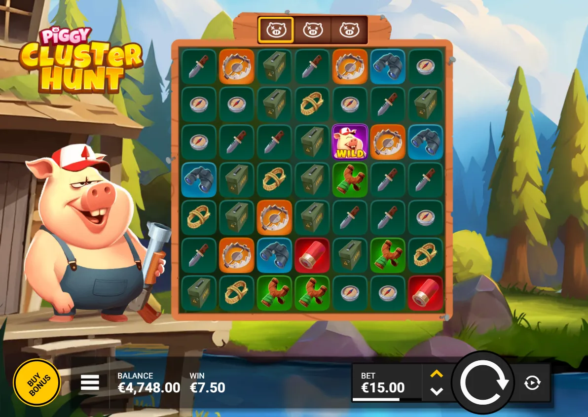 Piggy Cluster Hunt demo